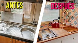 REFORMA completa AUTOCARAVANA | Nueva COCINA espectacular!!