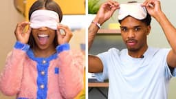 Love is blind and so is this DIY Challenge! Can this couple pass the test??