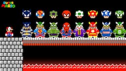 Super Mario Bros. but There More Custom Bowsers Superhero...