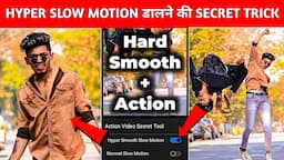 Hyper Action Slow Motion Video Editing 100%Real😱🔥? Smooth Slow Motion Best App ! Itheshp2 Slow-Mo