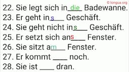 A1, A2, B1 - Deutsch lernen, Grammatik Test, Deutsche Grammatik, Verb, Präsens, unregelmäßig irregul