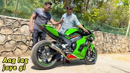 Kitna kharcha krwati hai ZX10r modification and wobbling problem solution in 2024 - SuperBike Mods