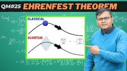 EHRENFEST THEOREM | The BRIDGE between Quantum & Classical Physics