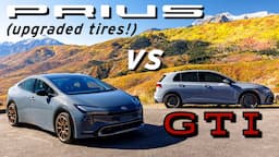 Prius vs GTI – Can tires help the Hybrid be a Hot Hatch? | Everyday Driver