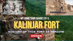 Climbing the wall in parkour style | Kalinjar fort Ep-3 | Siddharth Nigam