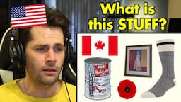 American Reacts to Objects Only Canadians Know About