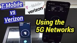 T-MOBILE vs Verizon Wireless | 5G Upload Test Large File