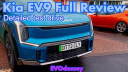 Kia EV9 Full Test drive Review with Driving assist features demo