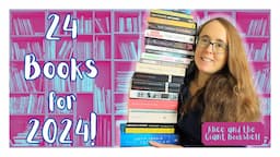 24 Must Read Books for 2024 from the Giant Bookshelf! #booktube