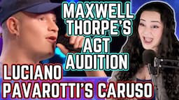 Britain's Got Talent - Maxwell Thorpe | Opera Singer Reacts LIVE