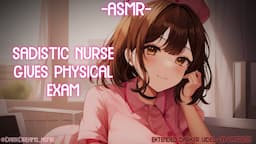 [ASMR] [ROLEPLAY] ♡sadistic nurse does your exam♡ (binaural/F4A)