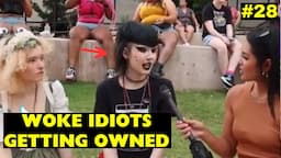 DELUSIONAL woke MORONS getting Triggered and OWNED - Clown world compilation #28