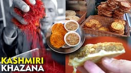 Kashmir Street Food Tour | Srinagar Local Food Moon Light Walnut Fuge | Original Saffron