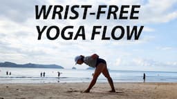 10-Min Wrist-Free Beach Yoga Flow | Standing Yoga Practice