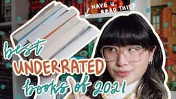 best UNDERRATED books of 2021