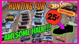 Hunting for Hot Wheels | Traders Market haul w/Vintage finds!!!