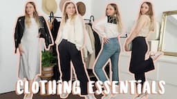 Sustainable Fashion Essentials Haul | Saint & Sofia Review