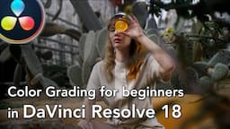 Color grading in DaVinci Resolve 18 for beginners (HSL Curves)