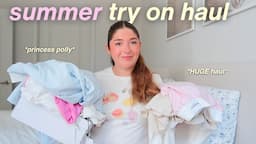 *HUGE* SUMMER CLOTHING HAUL 2024 🩷 try on haul ft. Princess Polly + discount code!!