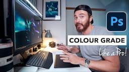 My NEW Secret Method for COLOR GRADING in Photoshop 2021