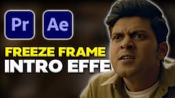 Character Introduction FREEZE EFFECT [Chhichhore Style] | Premiere Pro/After Effects Tutorial