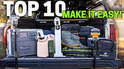 Top 10 Overland Gear that Makes Camping Easier + Bonus