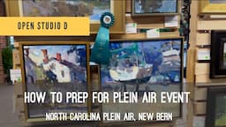 How to Prep for Plein Air Event on Location. Learn Oil Painting with Vlad Duchev.