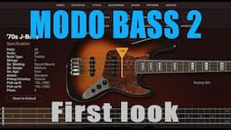 IK Multimedia MODO Bass 2 Review First Look