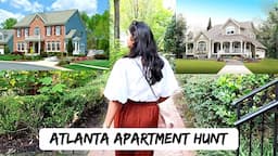 House Hunting In Atlanta USA 🇺🇸 1BR Rented Apartment In The City Of Atlanta  अमेरिका में घर की खोज।