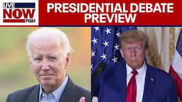 LIVE Presidential Debate preview full coverage: Biden & Trump face off in Atlanta | LiveNOW from FOX