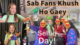 ❤️RABEECA KO FANS NE GHAIR LIA❤️KHOOB SARI SELFIEYAN BANAI❤️❤️@RabeecaKhan @RabeecaKshorts