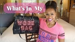 What's In My Work Bag 2022 ☆ Must Have Work Essentials ☆ Brahmin Finley Carryall