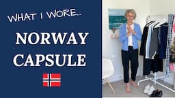 Norway Wardrobe Recap 🇳🇴 - What I packed and wore on my recent trip to Norway!