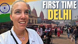 Our FIRST DAY in INDIA SHOCKED US! 🇮🇳 (First impressions of DELHI)