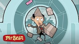 Bean in a Wheel | Mr Bean Animated Season 3 | Funny Clips | Mr Bean Cartoons