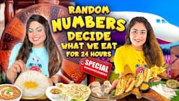 Letting Random Numbers Decide What We Eat for 24 hours Food Challenge + SPECIAL ANNOUNCEMENT!