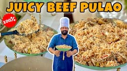 Best Degi Beef Pulao Recipe - Dawat Special Yakhni Pualo - پلاؤ - BaBa Food RRC