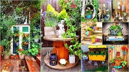 280 Garden Decorating Ideas for Backyard, Cottage, Lawn, Front Yard! Garden Ideas