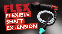 IDEAL for POLISHING SMALL AREAS – Flex FS 140 Flexible Shaft Extension