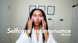 Midnight maintenance before my trip | Shave, Skincare, Curly hair routine, Wedding guest prep |