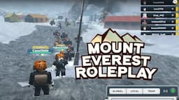 Climibing Mt. Everest (ROBLOX)