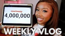 I HIT 4 MILLION SUBSCRIBERS.... HUH???? + PROM | COURTREEZY 2.0