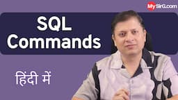 SQL Commands | SQL Series | MySirG