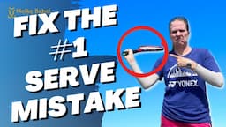 Transform Your Tennis Serve Technique - Fix The Waiter's Tray with these simple steps