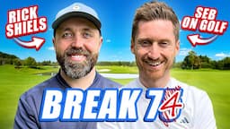 RICK SHIELS goes LOW!! Break 74 w/ Seb on Golf