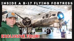 Inside a REAL Master Of The Air | B-17 Flying Fortress Tour | Mighty Eighth Air Force Museum