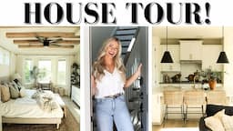 *REALISTIC* RUSTIC MODERN HOUSE TOUR || AFFORDABLE DESIGN IDEAS || HOME DECORATING TIPS