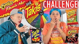 SPICY Hot Cheetos & Takis Challenge!