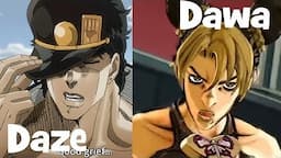 What's "Daze" in "Yare Yare Daze"? (And "Dawa"?")