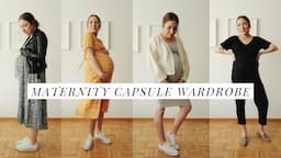 Maternity Capsule Wardrobe | Spring/Summer Minimalist Wardrobe Try-On